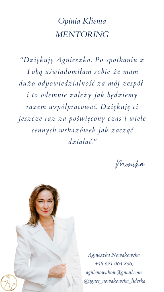 Konsulatcje-Mentoring Monika opinia PION